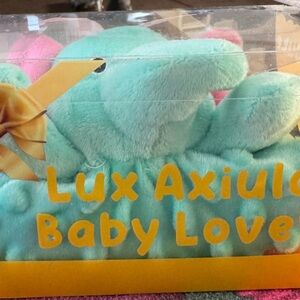 Lux Axiulet Baby Plush Elephant Security Blanket